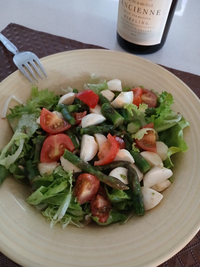 Bocconcini, tomato salad