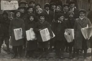 They have paper routes and save money and buy albums and T-shirts and concert tickets and gifts for girls and they return the gifts to the store when the girls say they don’t wanna go out anymore. Credit: Boston Public Library